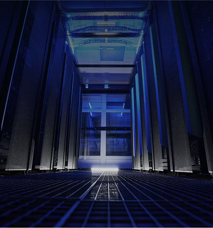 Data center waste heat recovery for power generation